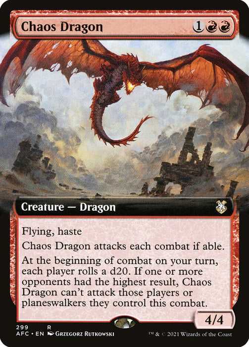 Chaos Dragon - Extended Art
