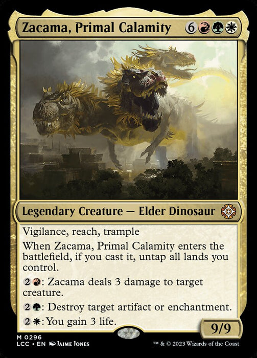 Zacama, Primal Calamity - Legendary