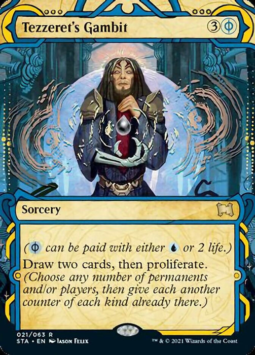 Tezzeret's Gambit - Borderless