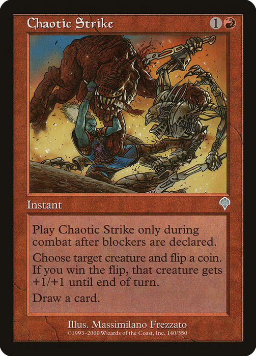 Chaotic Strike  (Foil)