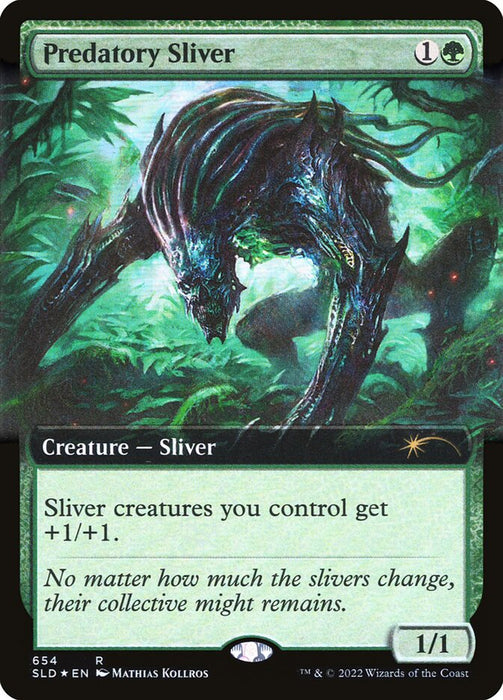 Predatory Sliver - Extended Art (Foil)