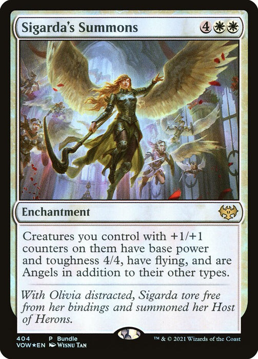 Sigarda's Summons  (Foil)