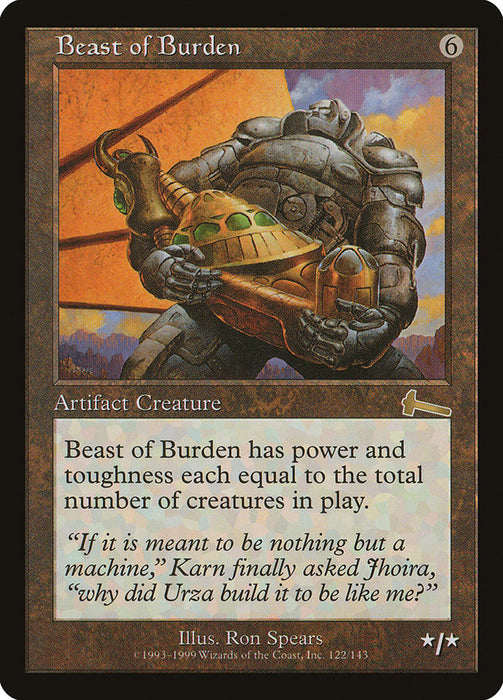 Beast of Burden  (Foil)