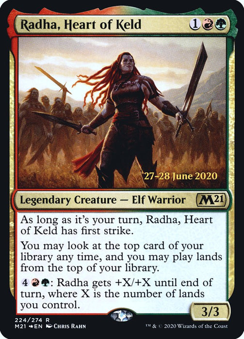 Radha, Heart of Keld - Legendary (Foil)