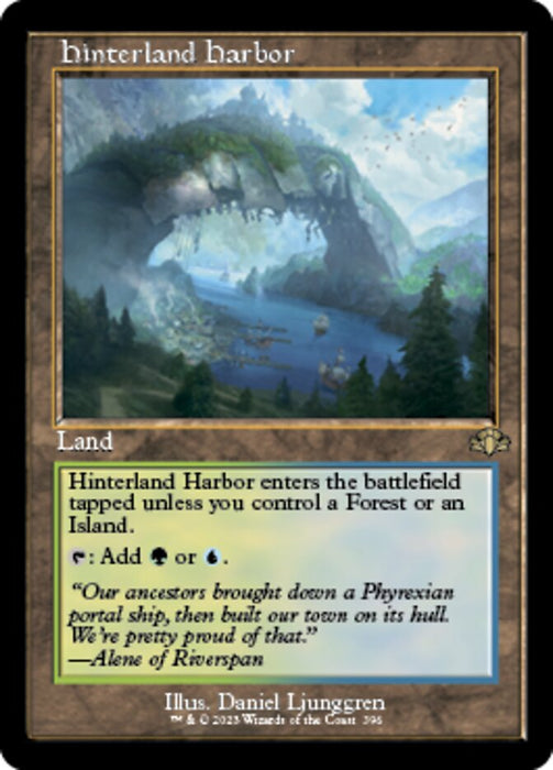Hinterland Harbor - Retro Frame (Foil)