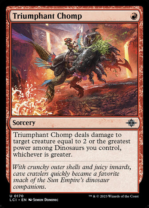 Triumphant Chomp (Foil)