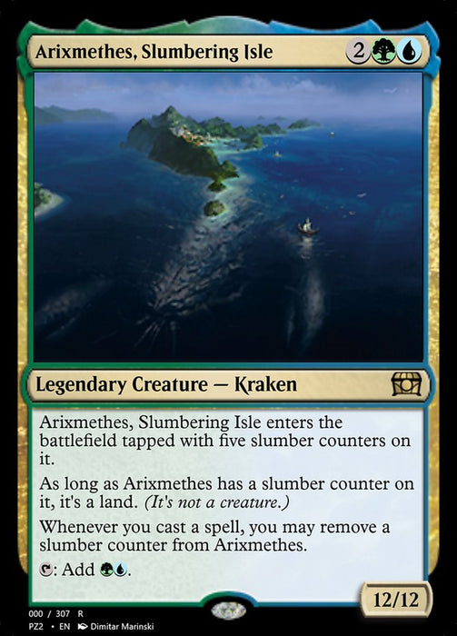 Arixmethes, Slumbering Isle  - Legendary (Foil)