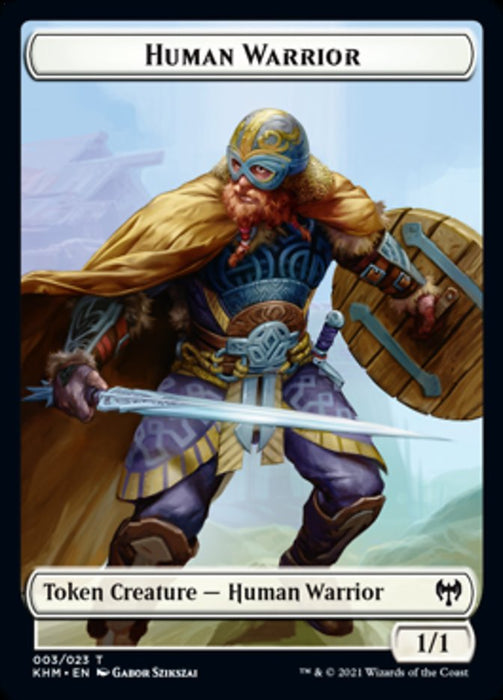 Human Warrior - Full Art