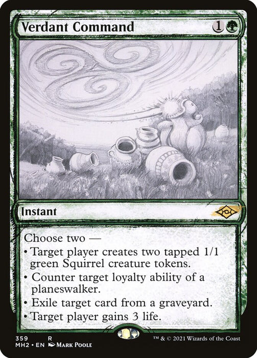 Verdant Command  - Showcase (Foil)