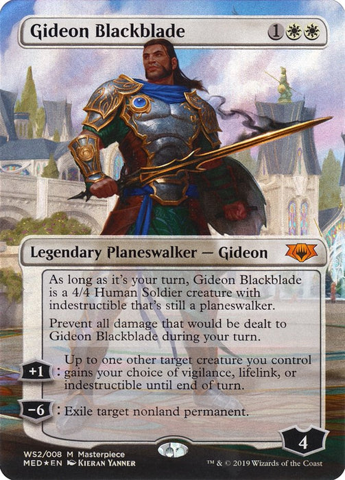 Gideon Blackblade - Borderless  (Foil)