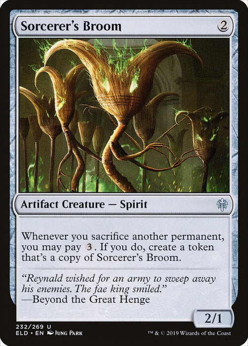 Sorcerer's Broom  (Foil)