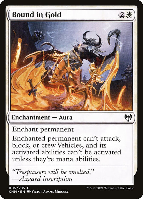 Bound in Gold  (Foil)