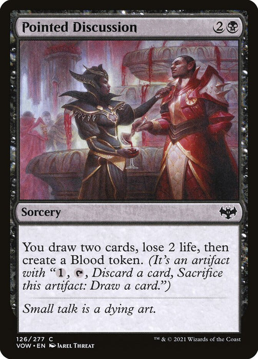 Pointed Discussion  (Foil)