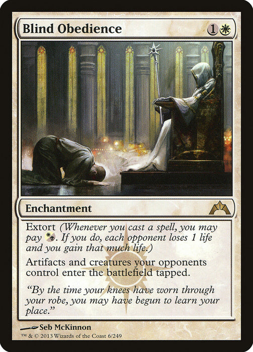 Blind Obedience  (Foil)