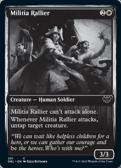 Militia Rallier  - Inverted (Foil)