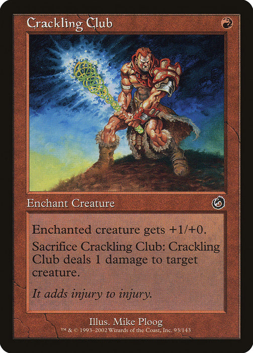 Crackling Club  (Foil)