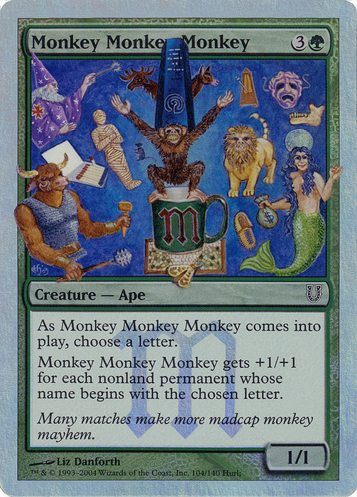 Monkey Monkey Monkey  (Foil)