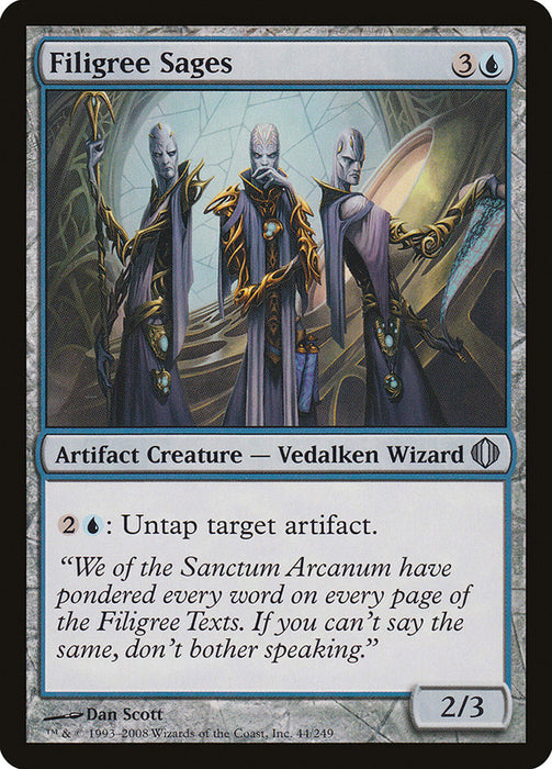 Filigree Sages  (Foil)