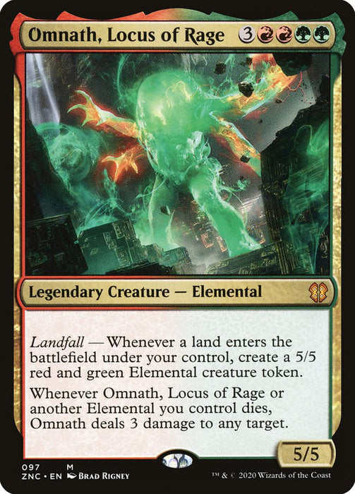 Omnath, Locus of Rage  - Legendary