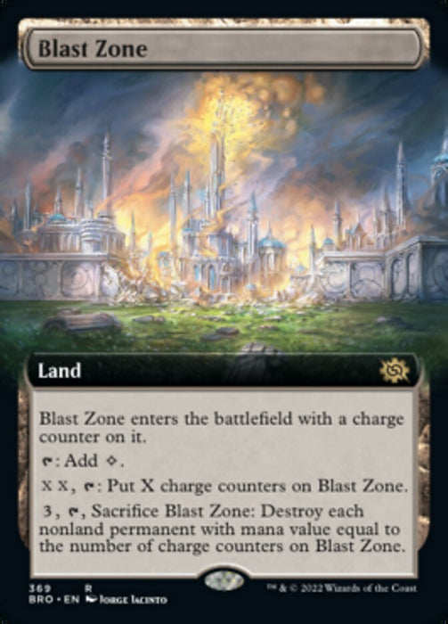 Blast Zone - Extended Art (Foil)