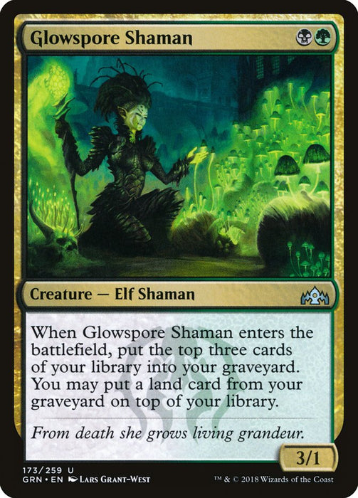Glowspore Shaman  (Foil)