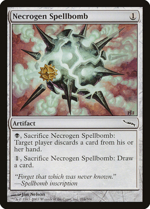 Necrogen Spellbomb  (Foil)