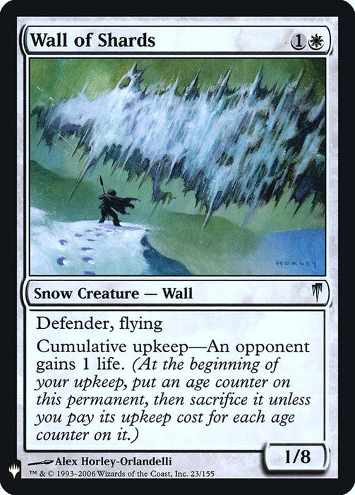 Wall of Shards (Foil)