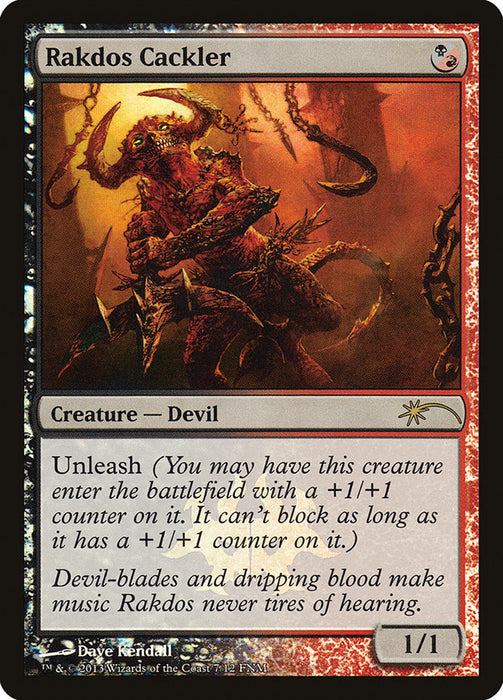 Rakdos Cackler  (Foil)