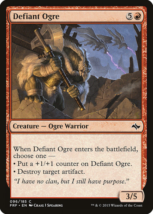 Defiant Ogre  (Foil)