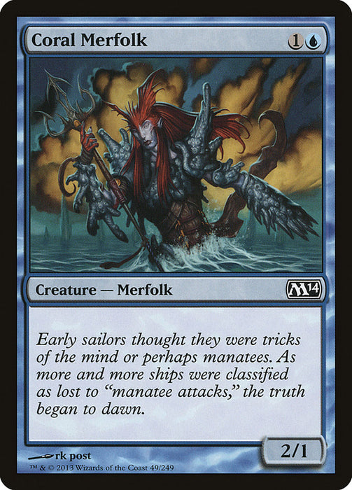 Coral Merfolk  (Foil)