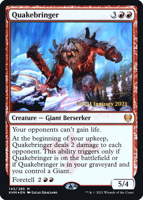 Quakebringer  (Foil)
