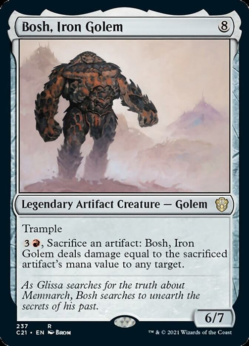 Bosh, Iron Golem  - Legendary