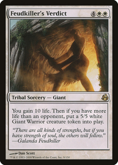 Feudkiller's Verdict  (Foil)