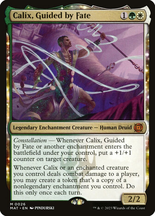 Calix, Guided by Fate - Legendary- Nyxtouched (Foil)