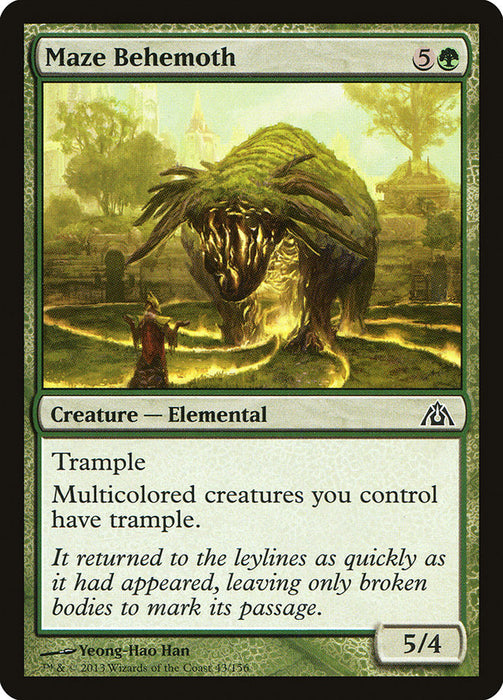 Maze Behemoth  (Foil)
