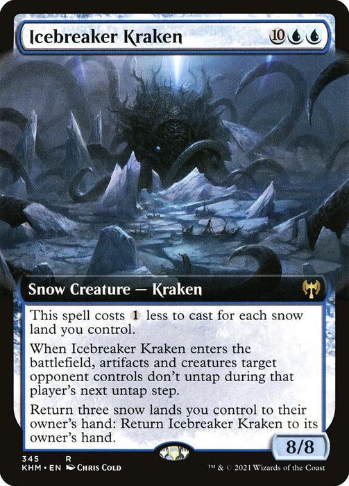 Icebreaker Kraken - Extended Art- Snow (Foil)