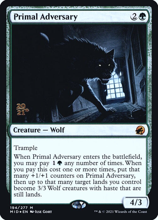 Primal Adversary (Foil)