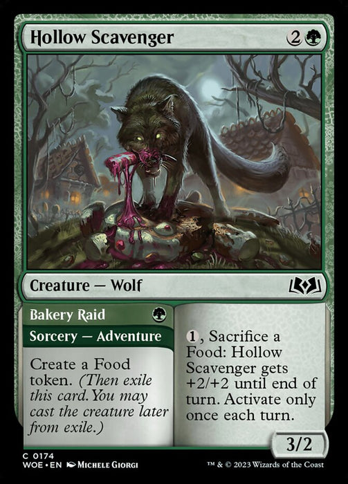 Hollow Scavenger // Bakery Raid (Foil)