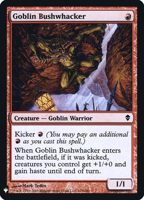 Goblin Bushwhacker (Foil)