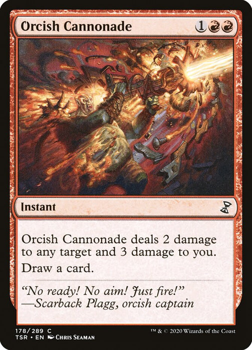 Orcish Cannonade  (Foil)