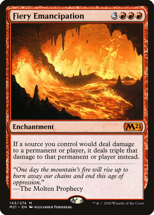 Fiery Emancipation  (Foil)