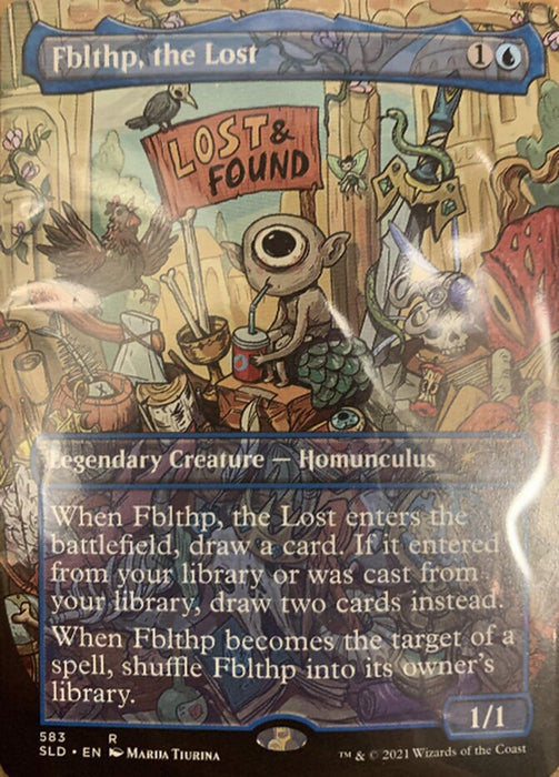 Fblthp, the Lost - Borderless  - Legendary (Foil)
