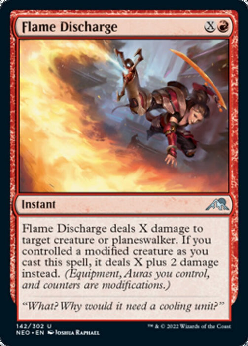 Flame Discharge  (Foil)