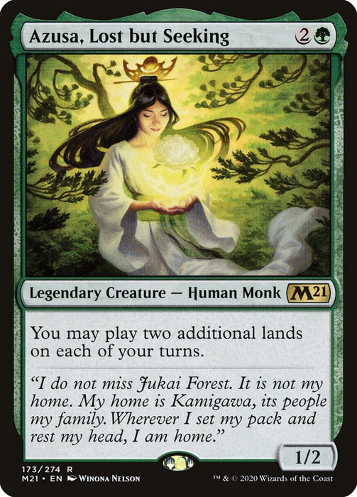 Azusa, Lost but Seeking  - Legendary (Foil)