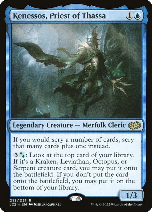 Kenessos, Priest of Thassa - Legendary