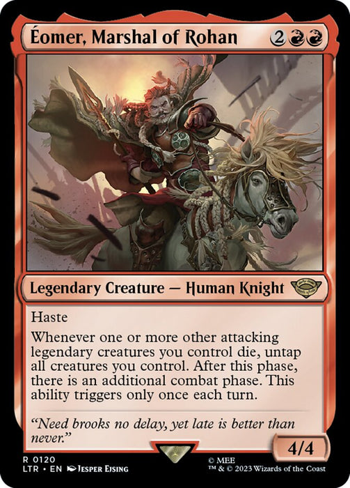 Éomer, Marshal of Rohan - Legendary (Foil)