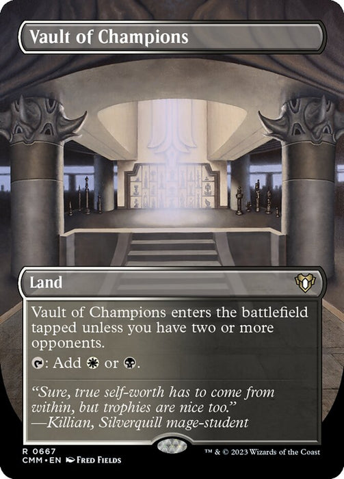 Vault of Champions - Borderless - Inverted (Foil)