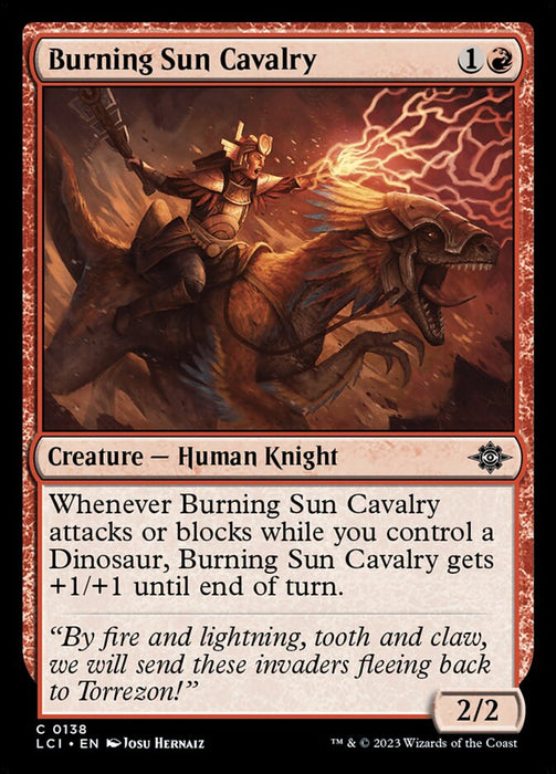 Burning Sun Cavalry (Foil)