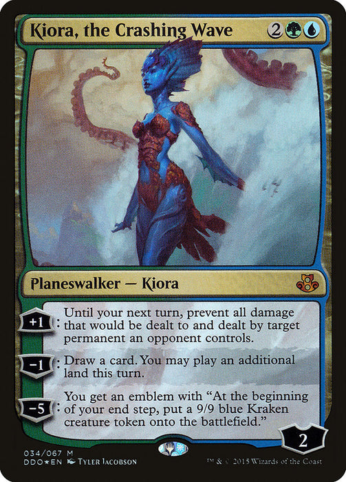 Kiora, the Crashing Wave  (Foil)