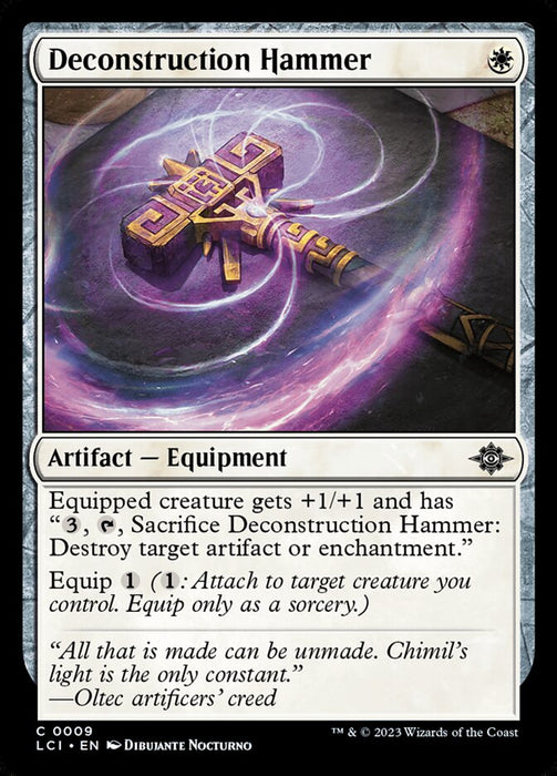 Deconstruction Hammer (Foil)